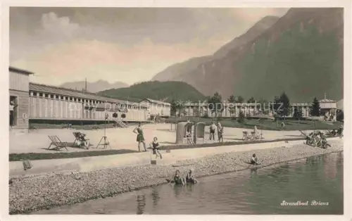 AK / Ansichtskarte Brienz Brienzersee BE Strandbad