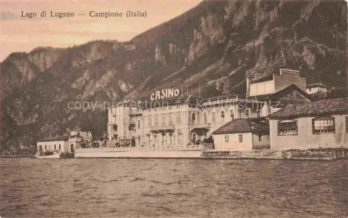 AK / Ansichtskarte Campione d Italia Lagi di Lugano Lombardia  IT Casino