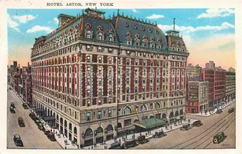 AK / Ansichtskarte NEW YORK City USA Hotel Astor