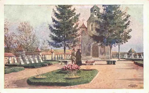 AK / Ansichtskarte WIEN AT Kriegsgraeber Fuersorge Kriegerfriedhof Klecie