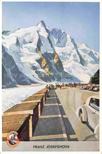 AK / Ansichtskarte Grossglockner Gross-Glockner 3798m Kaernten AT Hochalpenstrasse Franz Josefshoehe