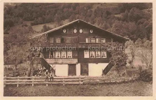 AK / Ansichtskarte Hofstetten Brienz BE Bauernhaus in Hofstetten
