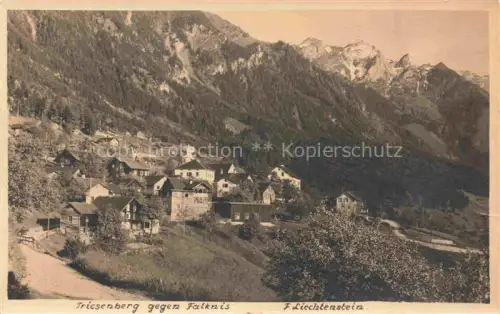 AK / Ansichtskarte Triesenberg Liechtenstein FL mit Falknis