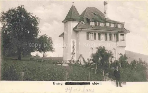 AK / Ansichtskarte Abtwil SG Ev Pfarrhaus