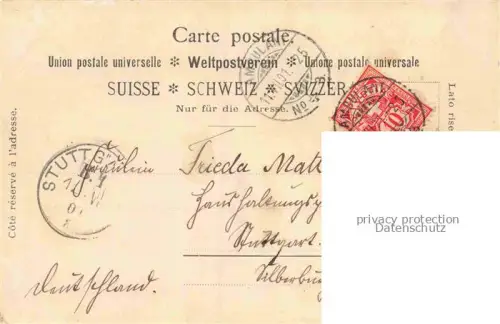 AK / Ansichtskarte BURGDORF BE Teilansicht