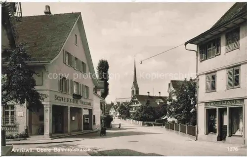 AK / Ansichtskarte AMRISWIL Amrisweil TG Obere Bahnhofstrasse