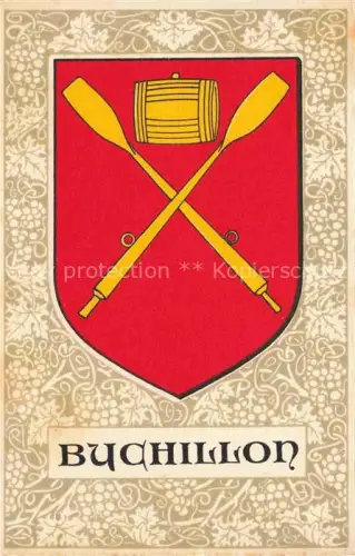 AK / Ansichtskarte Buchillon Morges VD Wappen