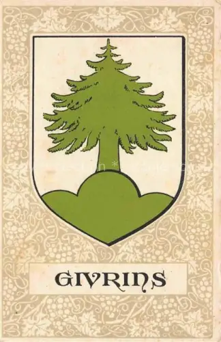 AK / Ansichtskarte Givrins Nyon VD Wappen