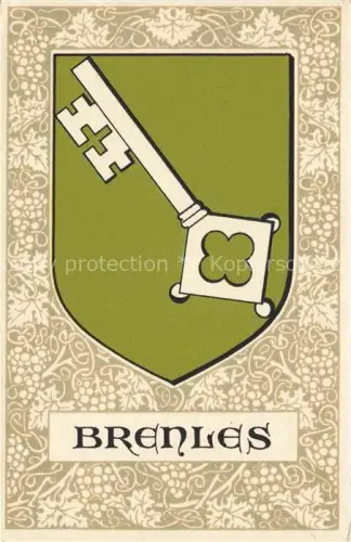 AK / Ansichtskarte Brenles Moudon VD Wappen