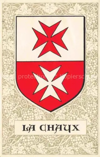 AK / Ansichtskarte La Chaux Les Mosses VD Wappen