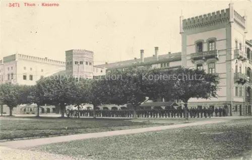AK / Ansichtskarte THUN Thoune BE Kaserne