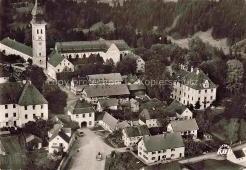 AK / Ansichtskarte Rottenbuch Ammer Oberbayern Weilheim-Schongau Bayern Fliegeraufnahme