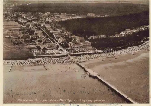 AK / Ansichtskarte BRUNSHAUPTEN KueHLUNGSBORN Ostseebad Fliegeraufnahme