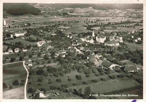 AK / Ansichtskarte Brittnau Zofingen AG Fliegeraufnahme