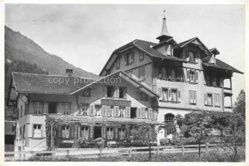 AK / Ansichtskarte Innertkirchen Jnnertkirchen Oberhasli BE Hotel Pension Alpenrose