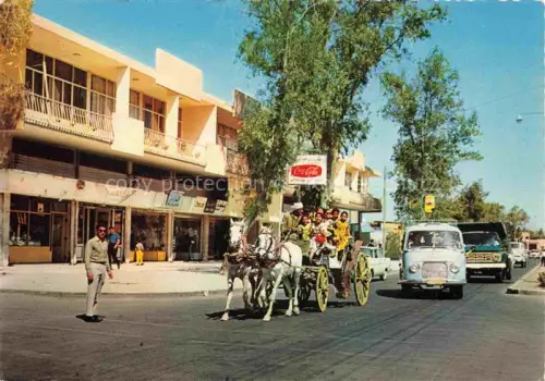 AK / Ansichtskarte Baghdad BAGDAD Irak Strassenpartie Pferdekutsche