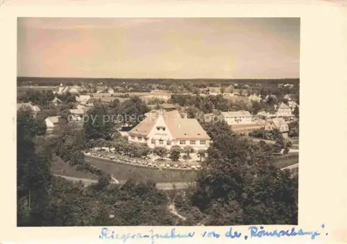 AK / Ansichtskarte Gruenwald  Muenchen Roemerschanze Gaststaetten Fliegeraufnahme