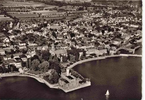 AK / Ansichtskarte Langenargen Bodensee Fliegeraufnahme