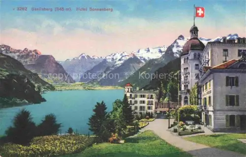 AK / Ansichtskarte Seelisberg UR Hotel Sonnenberg Vierwaldstaettersee Alpen
