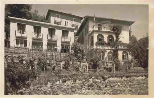 AK / Ansichtskarte Ascona Lago Maggiore TI Pension Friedeck