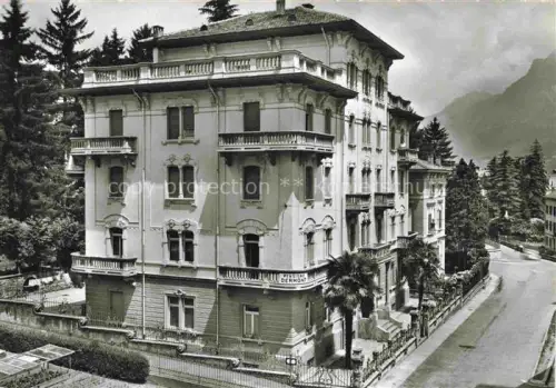 AK / Ansichtskarte Paradiso Lago di Lugano TI Pensione Dermont