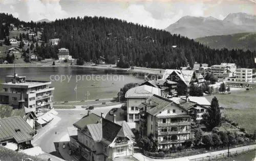 AK / Ansichtskarte AROSA GR Panorama Obersee