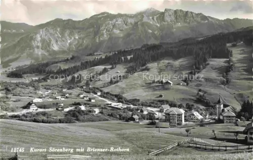 AK / Ansichtskarte Soerenberg LU Panorama Blick gegen Brienser Rothorn