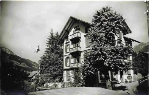 AK / Ansichtskarte Erlenbach Simmental BE Hotel Alpina