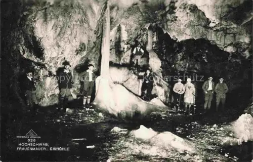 AK / Ansichtskarte Hochschwab 2278m Tragoess Steiermark AT Frauenmauer Eishoehle