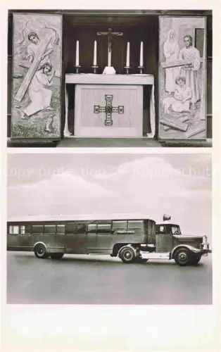 AK / Ansichtskarte Koenigstein  Taunus Missionswagen der Ostpriesterhilfe Vaterhaus der Heimatvertriebenen