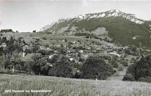AK / Ansichtskarte Sigriswil BE Panorama Blick gegen Sigriswilergrat