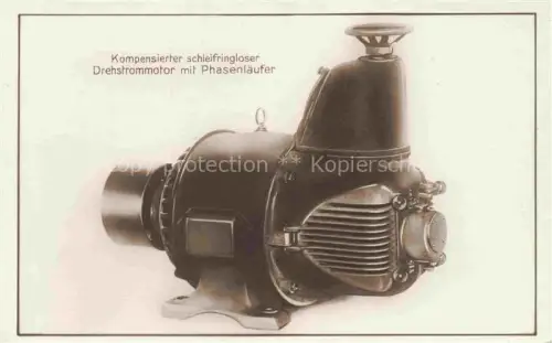 AK / Ansichtskarte KIEL  CITY Deutsche Werke Kiel Drehstrommotor mit Phasenlaeufer