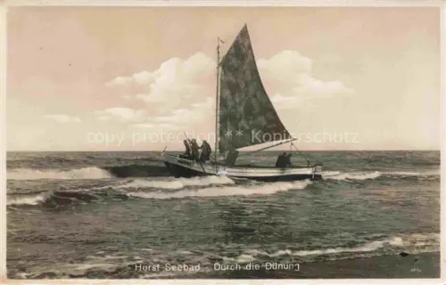 AK / Ansichtskarte HORST  Seebad Niechorze PL Fahrt durch die Duenung