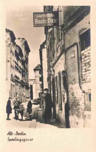 AK / Ansichtskarte Alt-BERLIN Sperlingsgasse