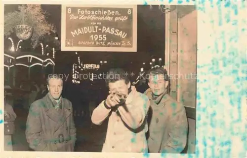 AK / Ansichtskarte PAssAU Bayern Fotoschiessen Maidult-Passau 1955