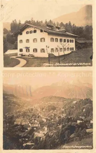 AK / Ansichtskarte BERCHTESGADEN Bayern Haus Hammererlehen Panorama