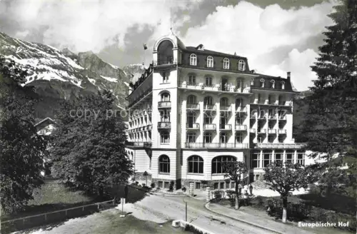 AK / Ansichtskarte Engelberg  OW Hotel Europaeischer Hof
