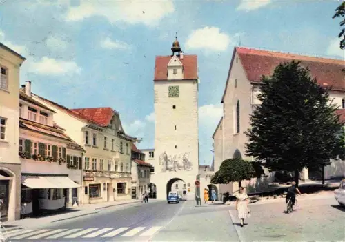 AK / Ansichtskarte Isny Allgaeu Bayern Wassertorturm