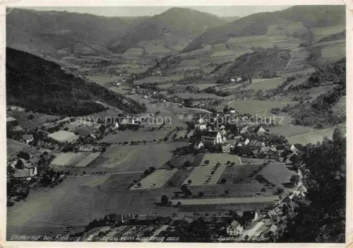 AK / Ansichtskarte Glottertal Schwarzwald Breisgau BW Panorama Gasthaus Adler