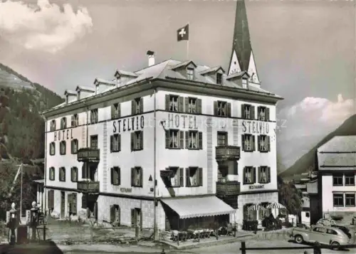 AK / Ansichtskarte Sta Maria Muensterthal Val Muestair GR Hotel Stelvio