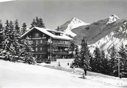 AK / Ansichtskarte AROSA GR Chalet Arlenwald Winterlandschaft
