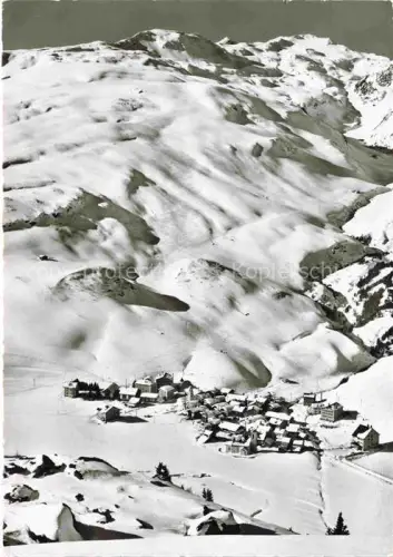 AK / Ansichtskarte Bivio Julierpass Albula GR Winterpanorama Blick gegen Cuolms und Fuorcla Valletta