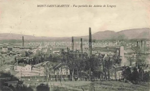 AK / Ansichtskarte Mont-Saint-Martin 54 Meurthe-et-Moselle Vue partielle des Acieries de Longwy