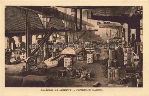 AK / Ansichtskarte Longwy 54 Meurthe-et-Moselle Acieries de Longwy Fonderie d'Acier