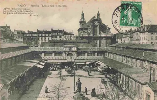 AK / Ansichtskarte NANCY 54 Meurthe-et-Moselle Marche Eglise Saint Sebastien