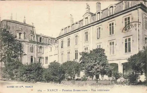 AK / Ansichtskarte NANCY 54 Meurthe-et-Moselle Pension Bonsecours Vue interieure