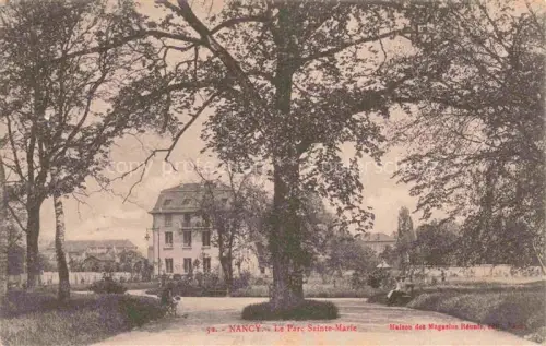 AK / Ansichtskarte NANCY 54 Meurthe-et-Moselle Le Parc Sainte Marie Maison des Magasins Reunis