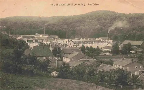 AK / Ansichtskarte Val-et-Chatillon Luneville 54 Meurthe-et-Moselle Les Usines