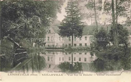 AK / Ansichtskarte Laigneville CLERMONT 60 Oise Vue sur la Breche Usine Durmoutier