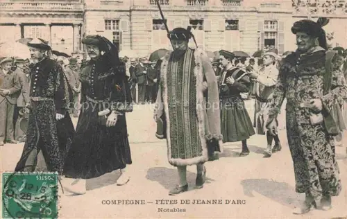 AK / Ansichtskarte COMPIEGNE 60 Oise Fetes de Jeanne d'Arc Notables
